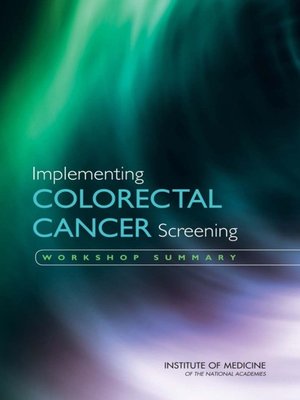 cover image of Implementing Colorectal Cancer Screening